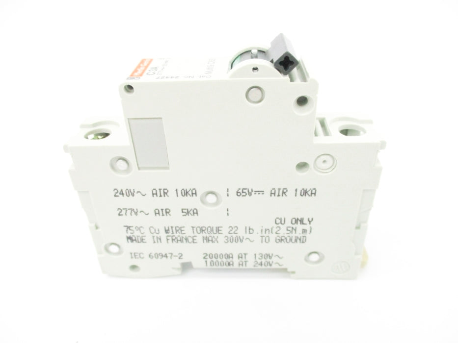 SQUARE D 24427 277-65V 3A NSMP