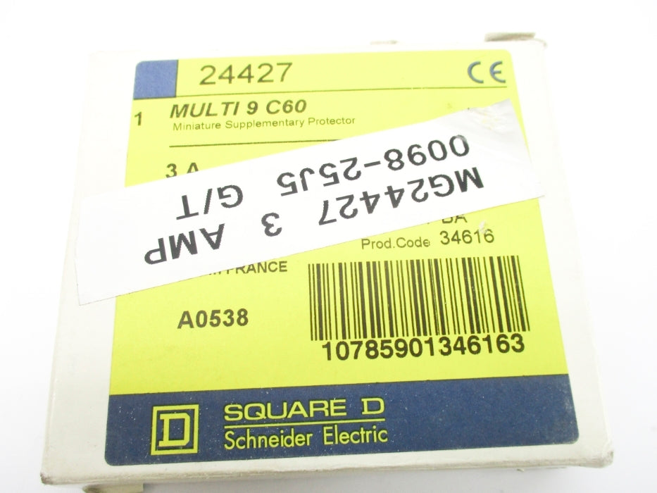 SQUARE D 24427 277-65V 3A NSMP