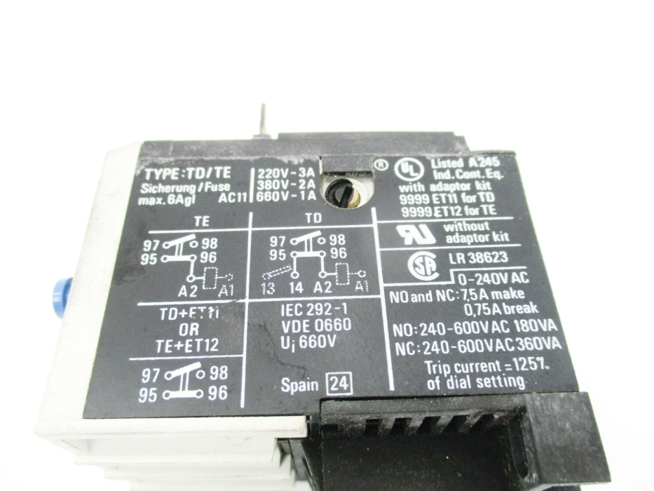 SQUARE D 9065TD0.36 600V 0.36-0.54A UNMP