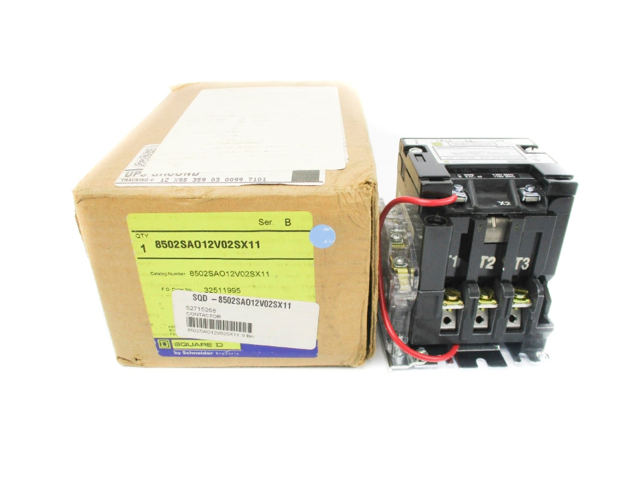 SQUARE D 8502SAO12V02SX11 SER. B 110/120V NSMP