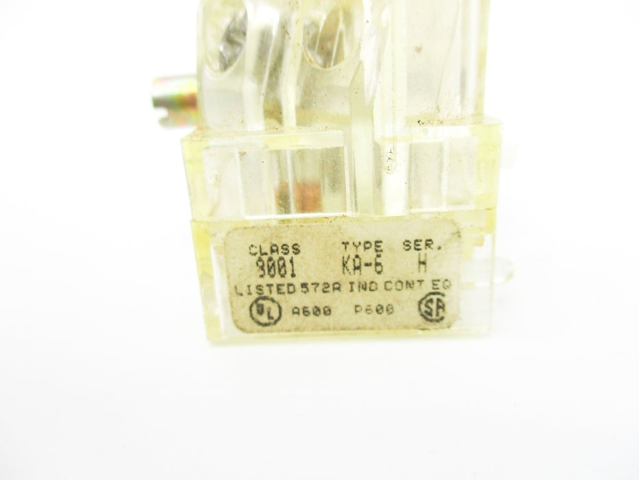 SQUARE D 9001KA6 SER. H NSNP