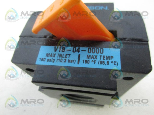 WILKERSON V18-04-0000 LOCKOUT VALVE *NEW IN BOX*
