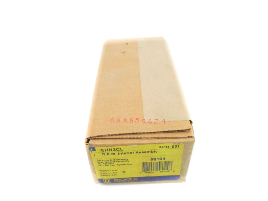 SQUARE D EHN3CL SER. 001 15-100A 277/480VAC NSFS