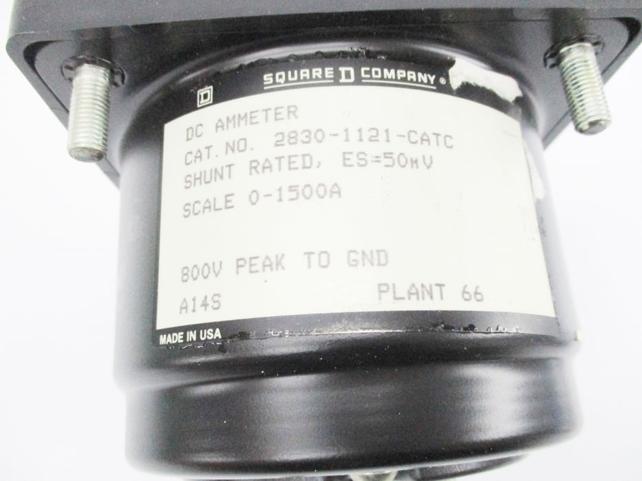 SQUARE D 28301121CATC 0-1500DC NSNP