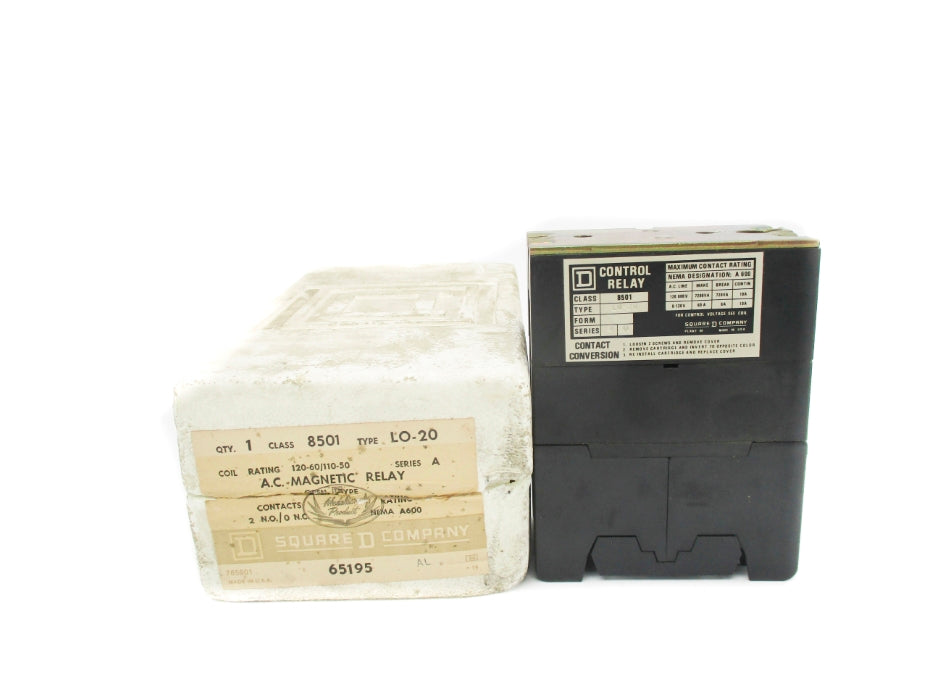 SQUARE D 8501LO20 SER. A 110-120V 60A NSMP
