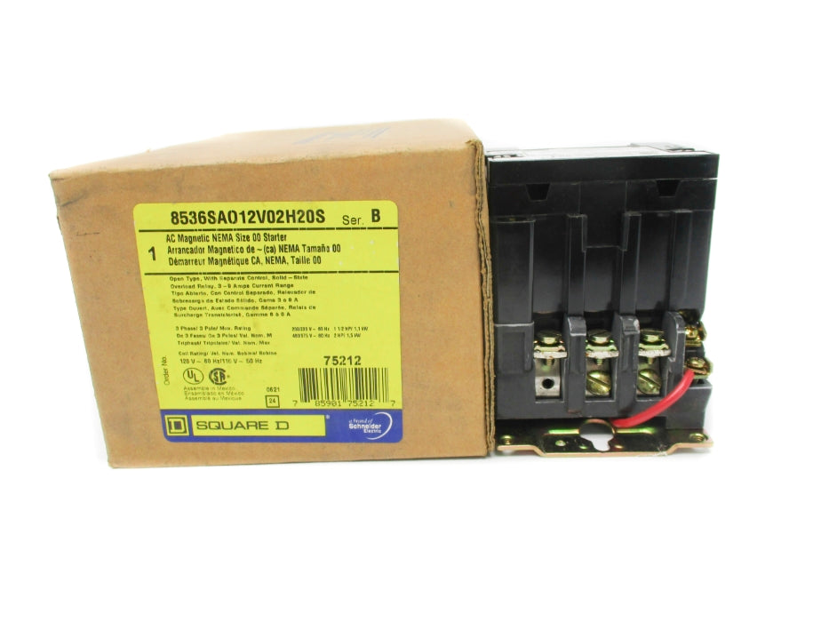 SQUARE D 8536SAO12V02H20S SER. B NSMP