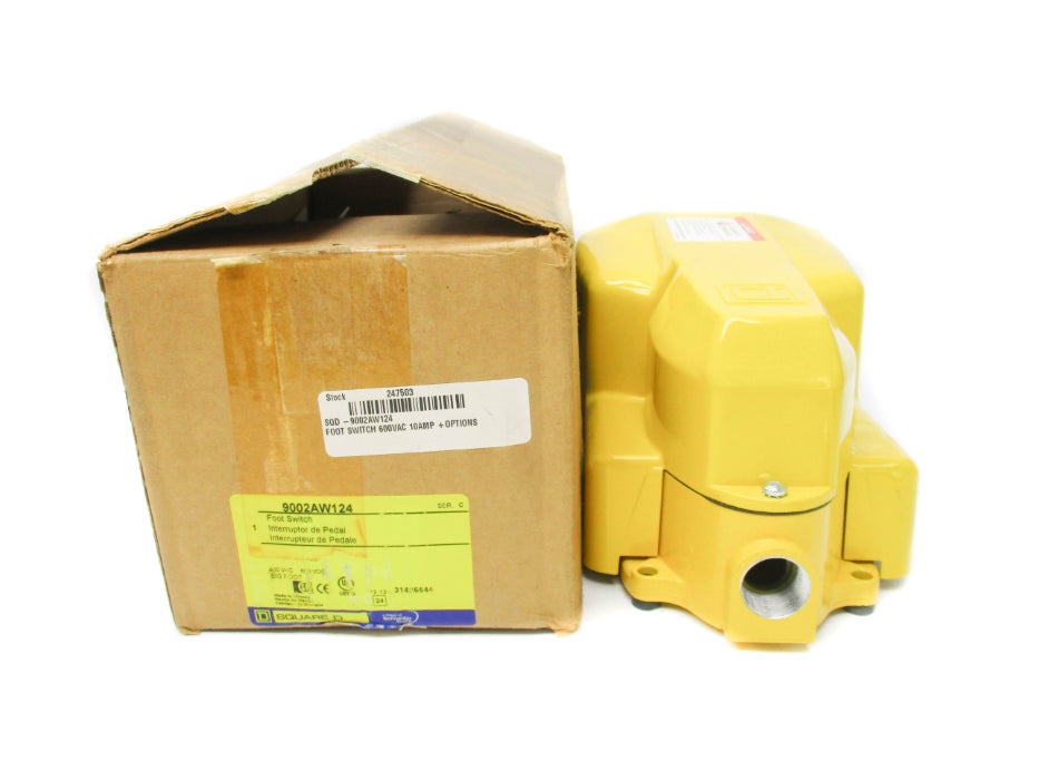 SQUARE D 9002AW124 SER. C NSMP