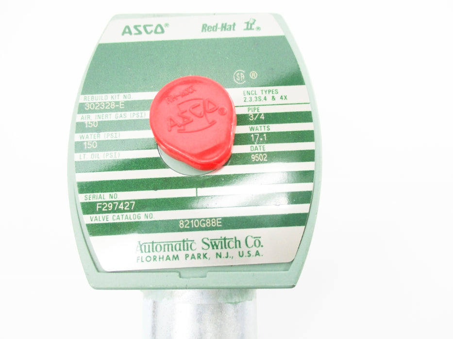 ASCO 8210G88E 150PSI NSMP