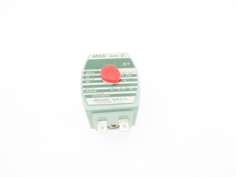 ASCO OPSF8262G2 155-180PSI NSNP