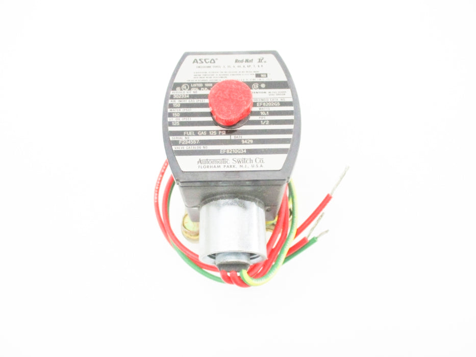ASCO EF8210G34 110-120V 125-150PSI NSMP