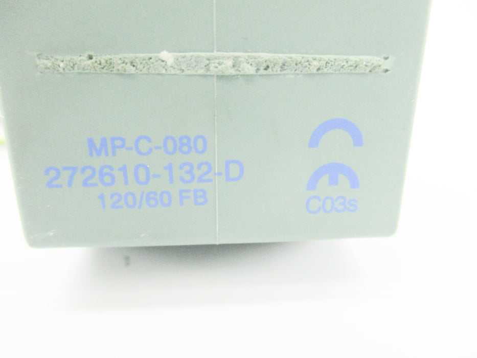 ASCO 272610-132-D MP-C-080 120V UNMP