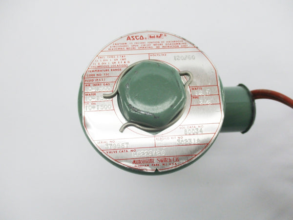 ASCO L8223A28 120V 10-1500PSI 3/8" UNMP