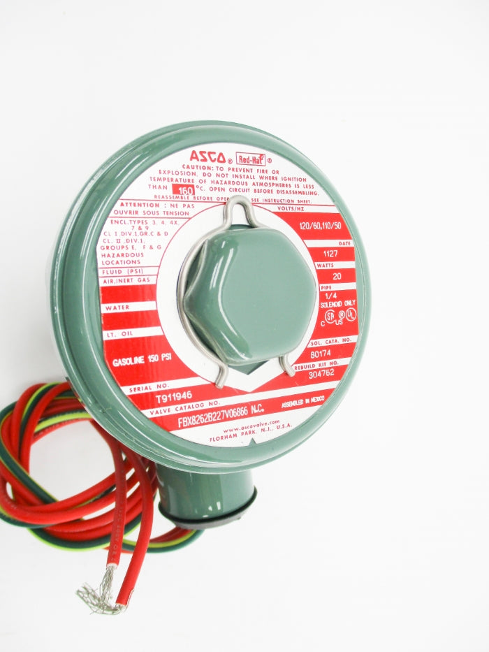 ASCO FBX8262B227V06866 150PSI 120/60 110/50 NSMP