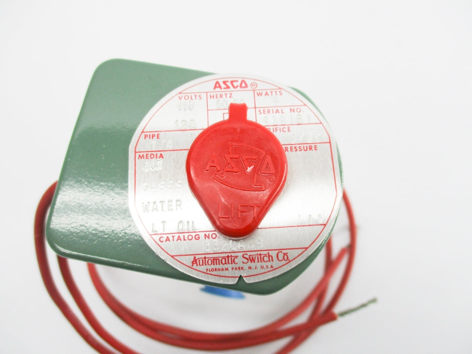 ASCO 8320A89 110/120V 110PSI NSNP
