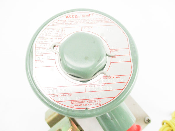 ASCO HCX8309A40 123VDC 0-125PSI NSNP
