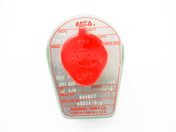 ASCO 8320A192Q 110/120V 125PSI NSMP
