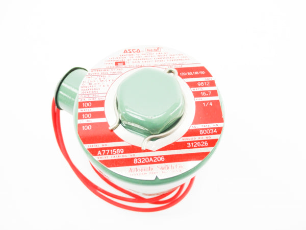 ASCO 8320A206 110/120V 100PSI NSMP