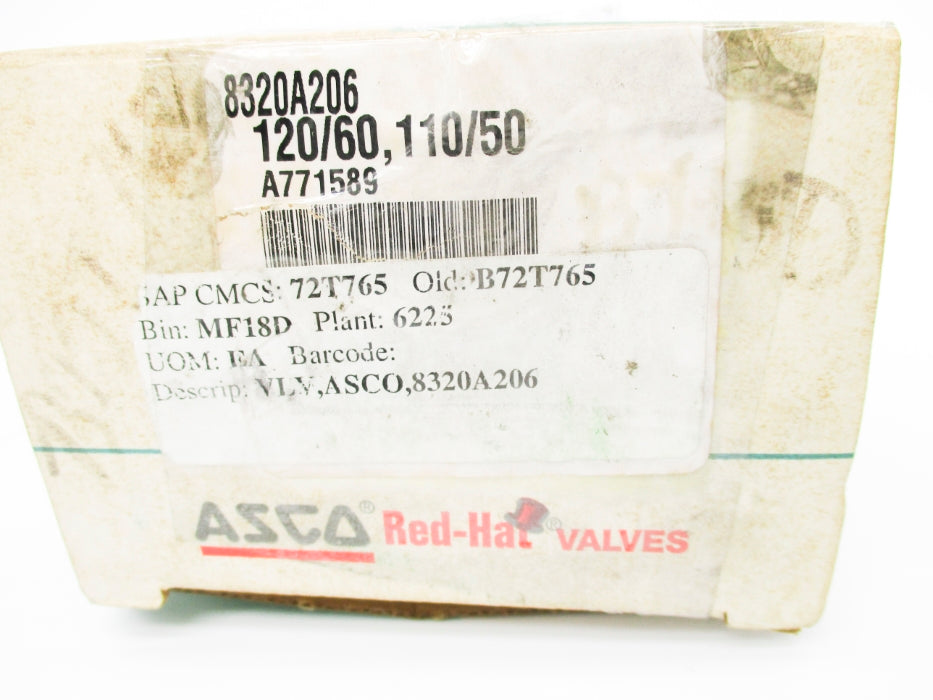 ASCO 8320A206 110/120V 100PSI NSMP