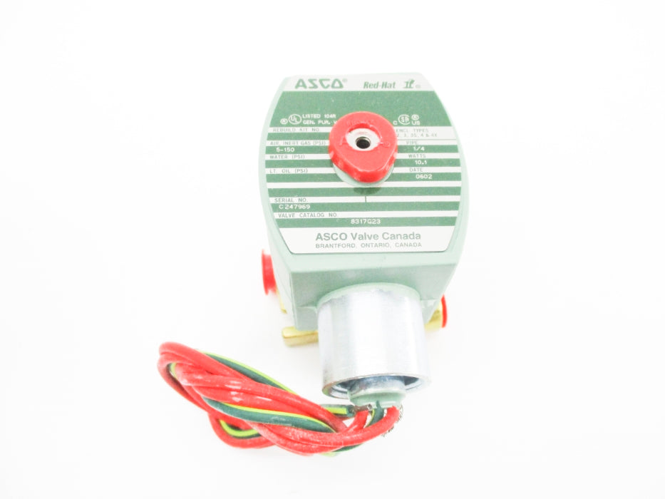 ASCO 8317G23 110/50 120/60 5-150PSI NSMP