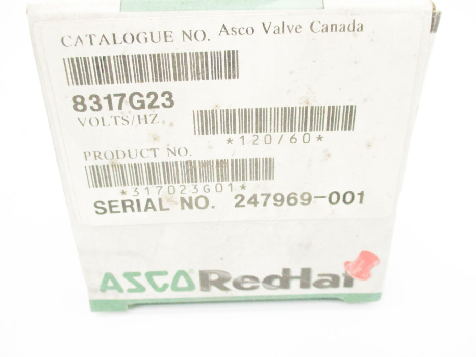 ASCO 8317G23 110/50 120/60 5-150PSI NSMP