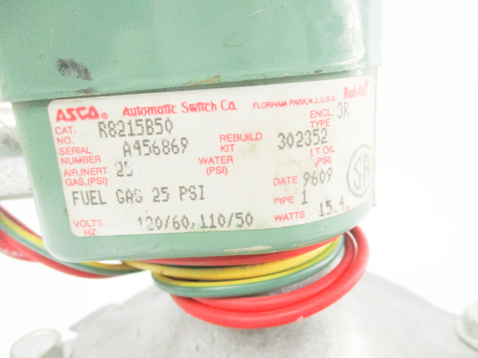 ASCO R8215B50 110/120V 25PSI NSNP