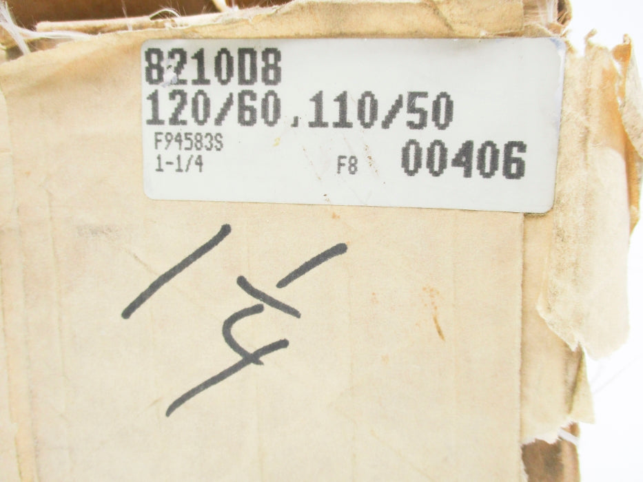 ASCO 8210D8 110/120V 5-125PSI NSMP