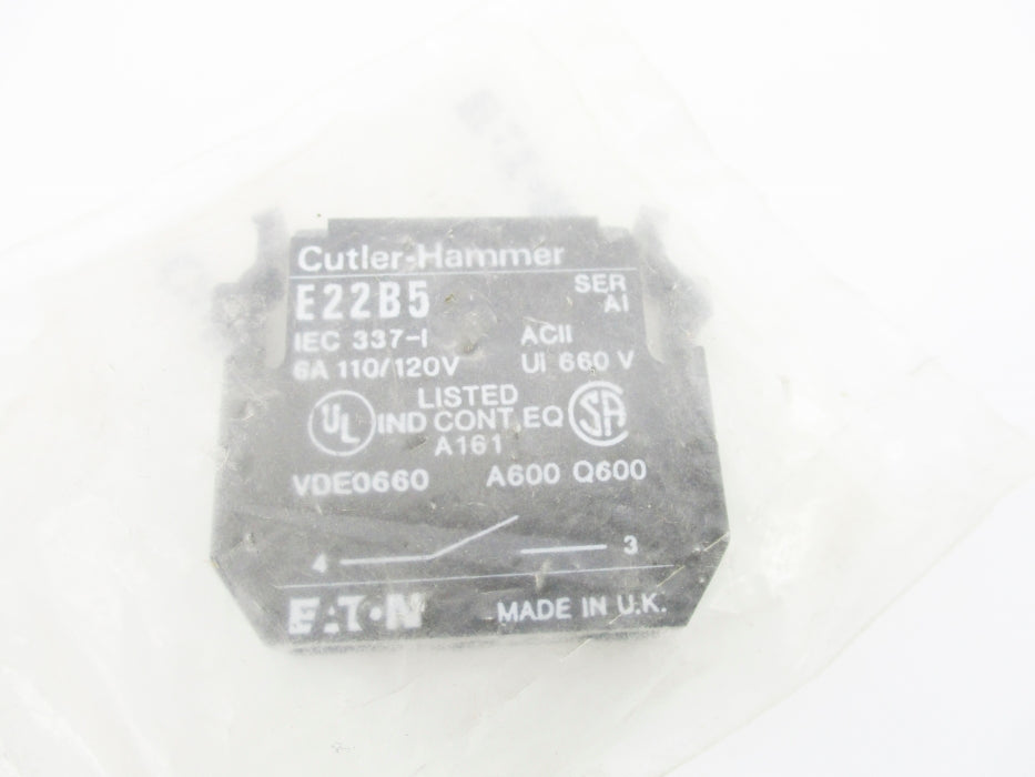 CUTLER HAMMER E22B5 SER.A1 NSMP
