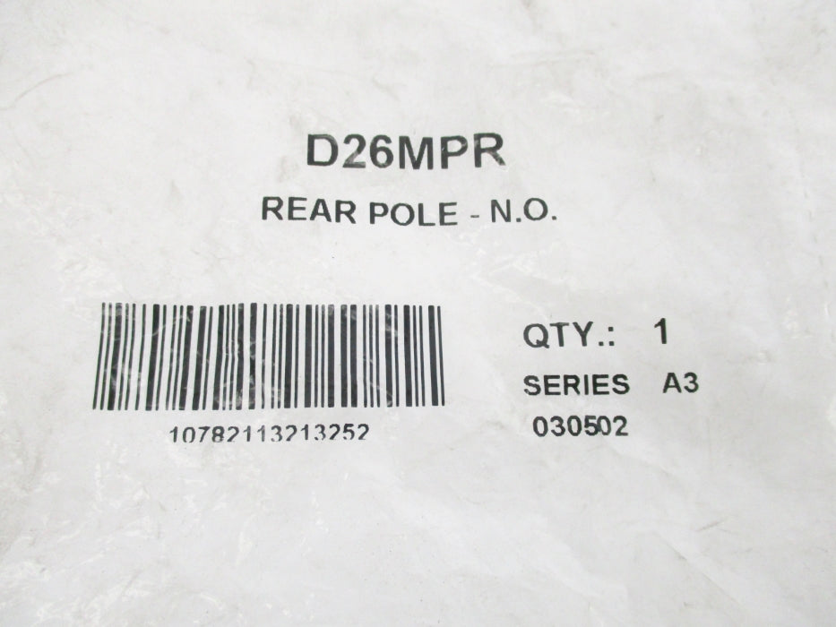 CUTLER HAMMER D26MPR SER. A3 NSMP