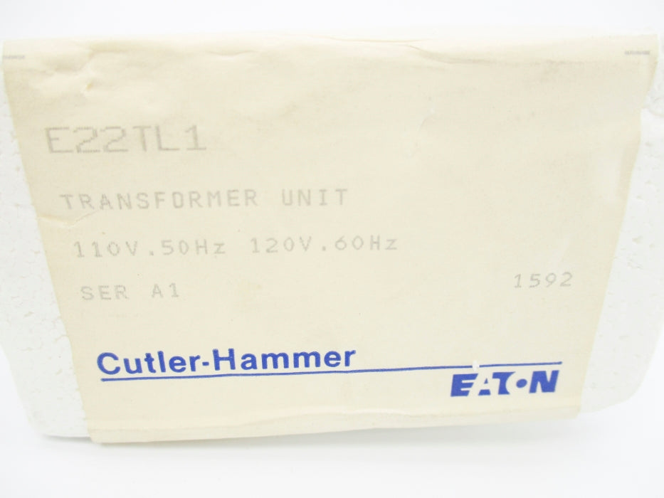 CUTLER HAMMER E22TL1 SER. A1 110/120V NSMP