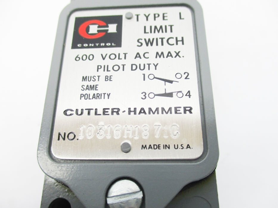 CUTLER HAMMER 10316H1871C NSNP