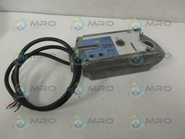 SIEMENS GMA161.1U ACTUATOR *USED*