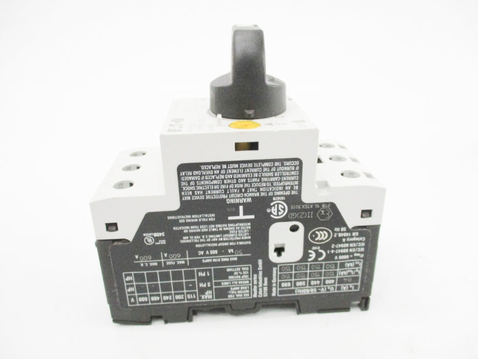 EATON PKZM0-0.4/AK XTPRP40BC1 600VAC 0.25-0.4A NSMP