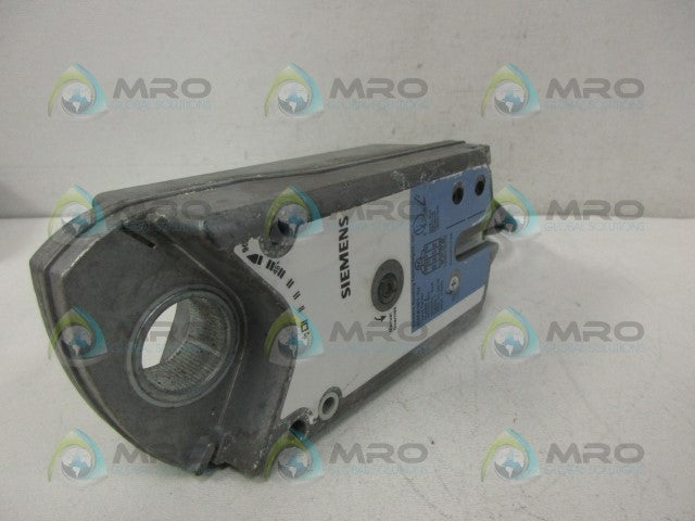 SIEMENS GMA161.1U ACTUATOR *USED*