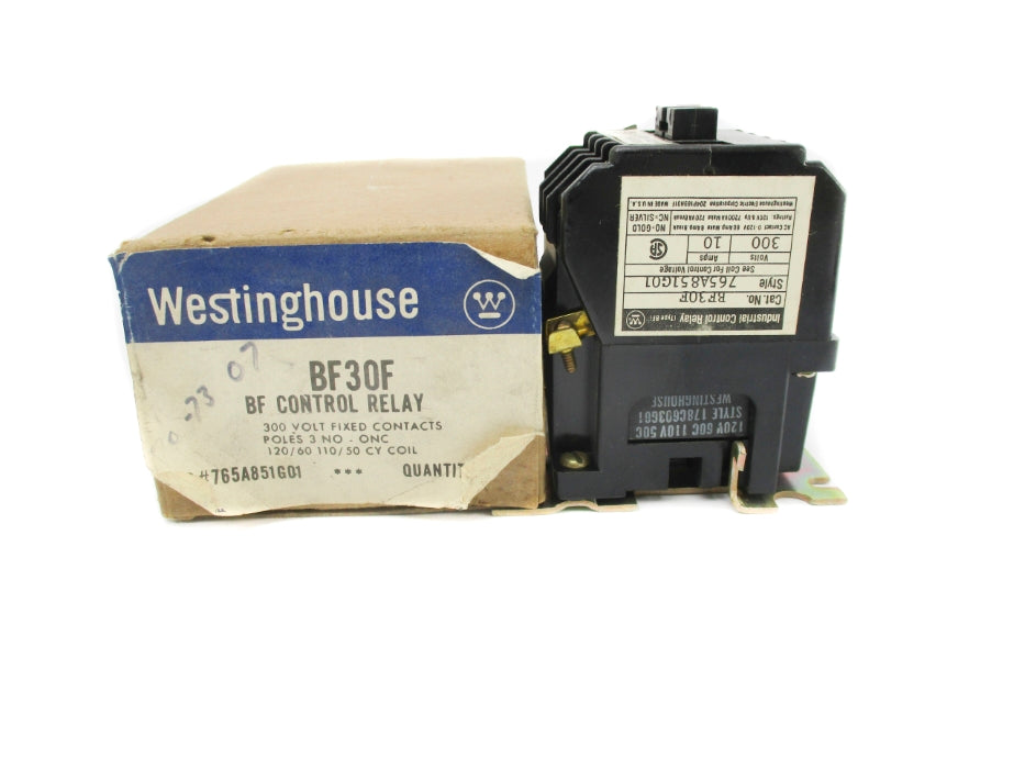 WESTINGHOUSE BF30F 765A851G01 110/120V 10A NSMP