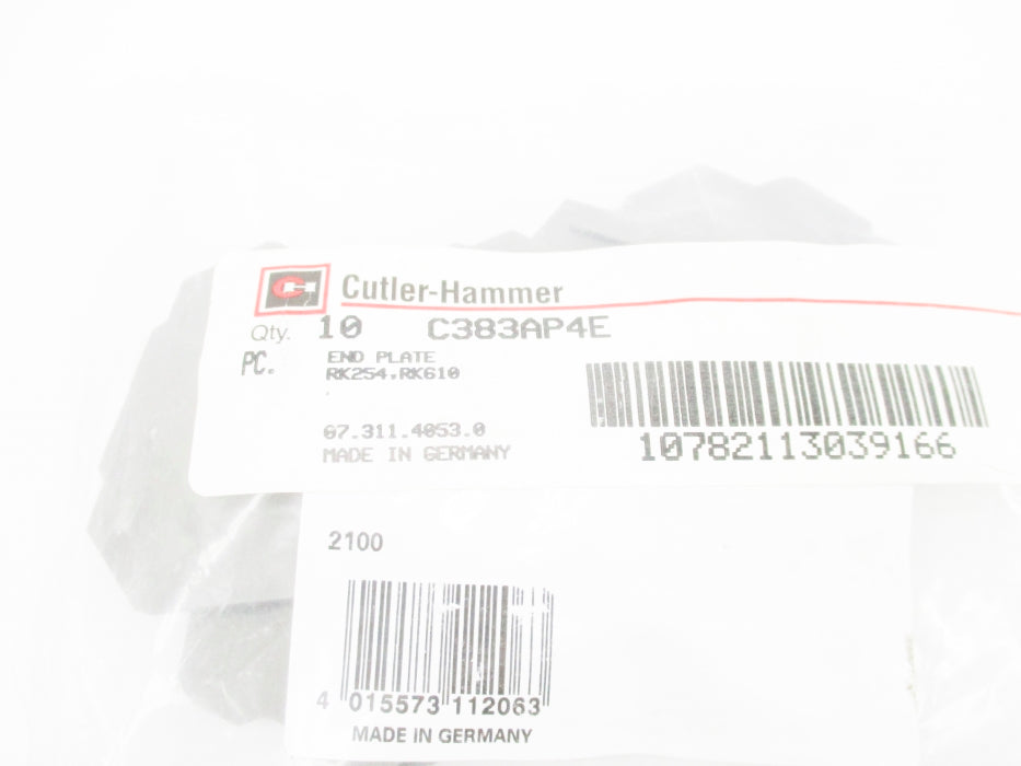 CUTLER HAMMER C383AP4E (PKG OF 10) NSMP