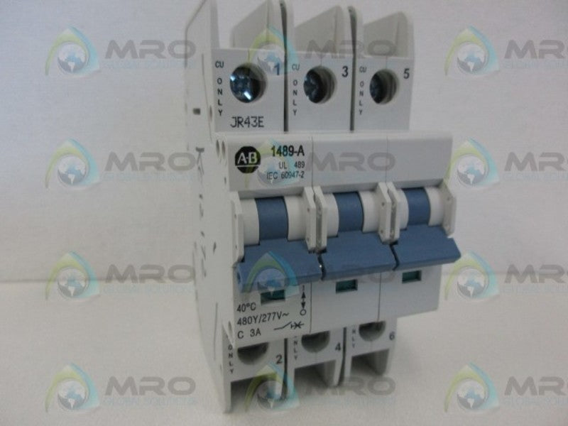 ALLEN BRADLEY 1489-A3C030 SER A 3POLE CIRCUIT BREAKER *NEW IN BOX*