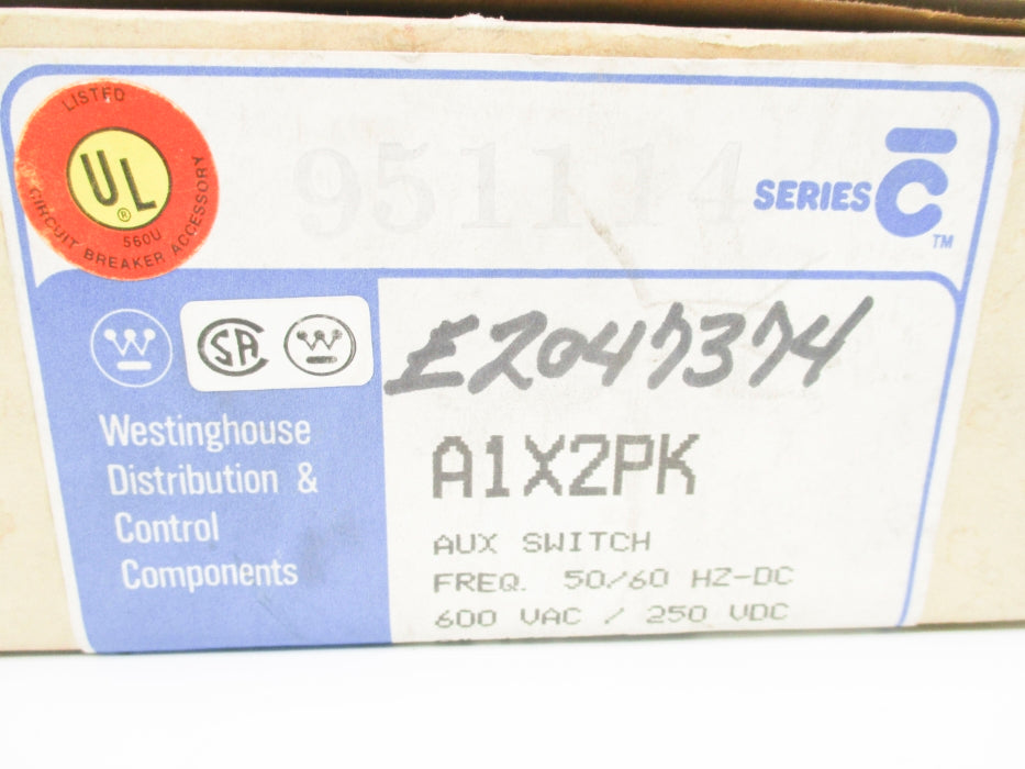 WESTINGHOUSE A1X2PK SER. C NSMP