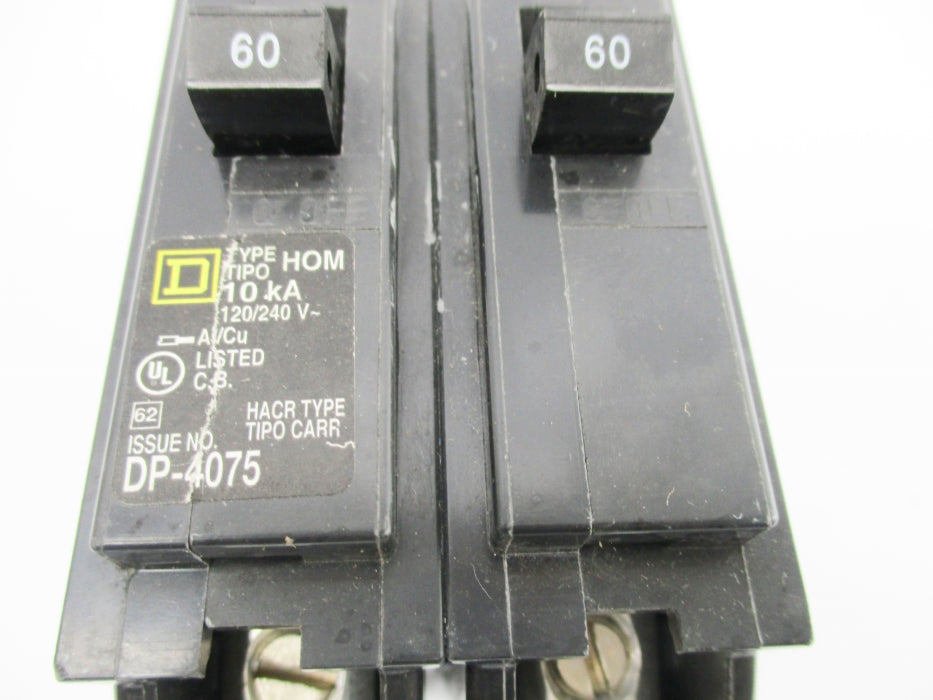 SQUARE D HOM260 120/240V 60A (AS PICTURED) NSNP