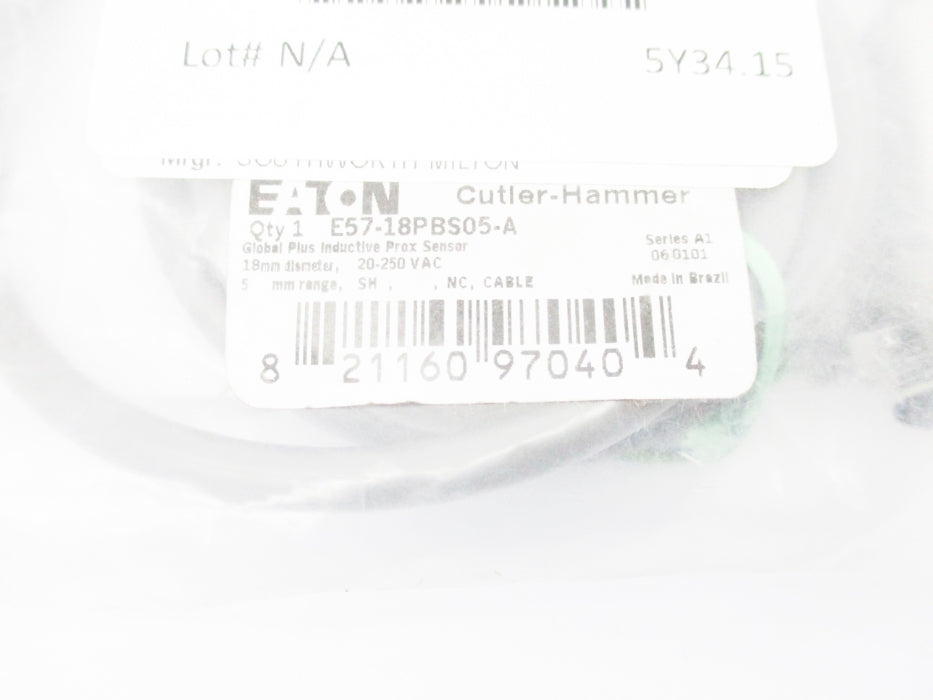 EATON E57-18PBS05-A SER. A1 NSMP