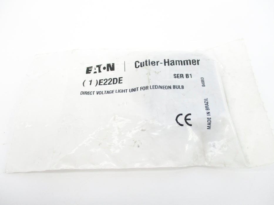 CUTLER HAMMER E22DE SER. B1 NSMP