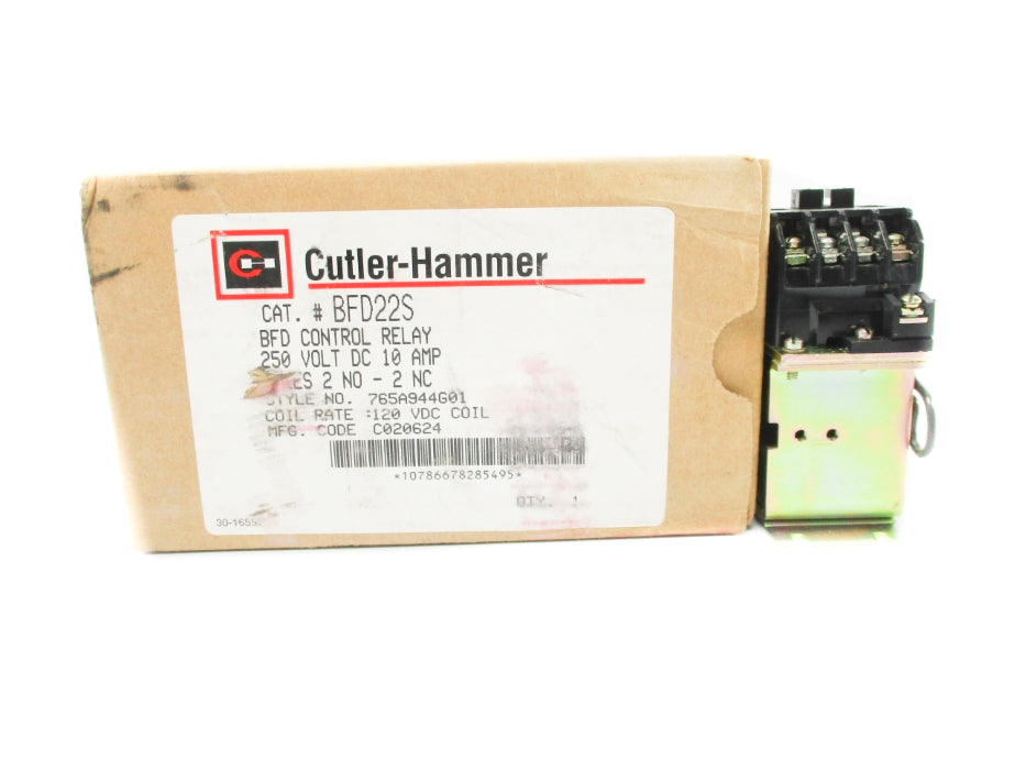 CUTLER HAMMER BFD22S 120VDC 10A NSMP