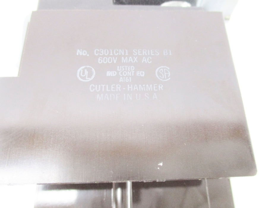 CUTLER HAMMER C301CN1 SER. B1 600V NSNP