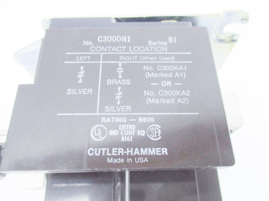 CUTLER HAMMER C300DN1 SER. B1 NSNP