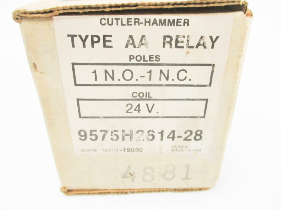 CUTLER HAMMER 9575H2614-28 24V 12A NSMP