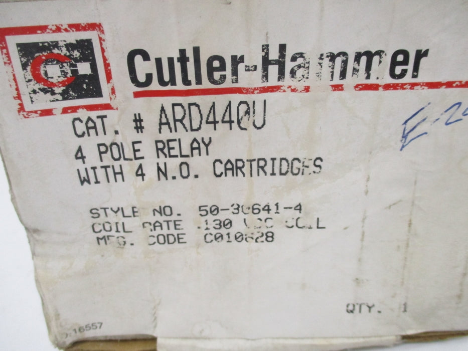 CUTLER HAMMER ARD440U 130VDC NSFS