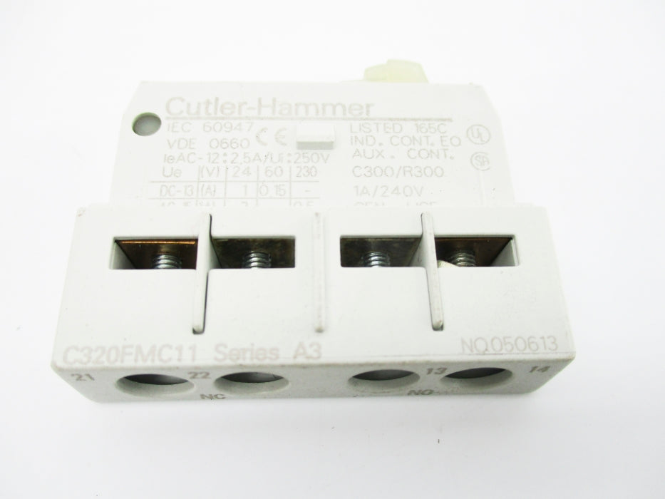 CUTLER HAMMER C320FMC11 SER. A3 NSNP
