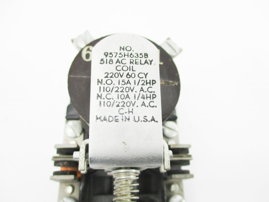 CUTLER HAMMER 9575H635B 220V 15A NSNP