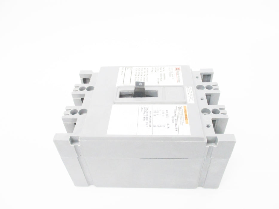 CUTLER HAMMER HFB3060L 4997D19G41 600VAC/DC 60A NSMP