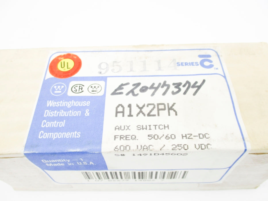 WESTINGHOUSE A1X2PK SER. C 1491D45G02 NSFS
