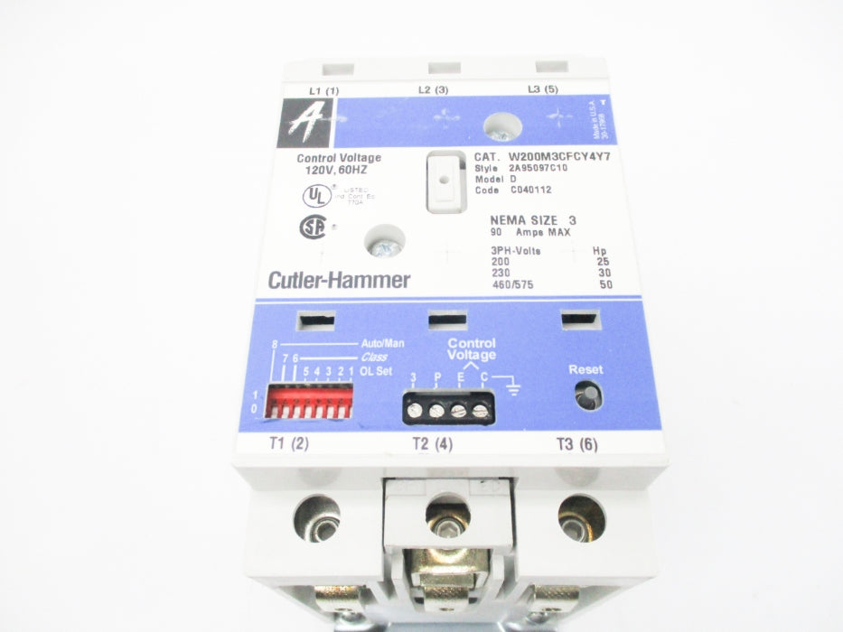 CUTLER HAMMER W200M3CFCY4Y7 2A95097C10 NSMP